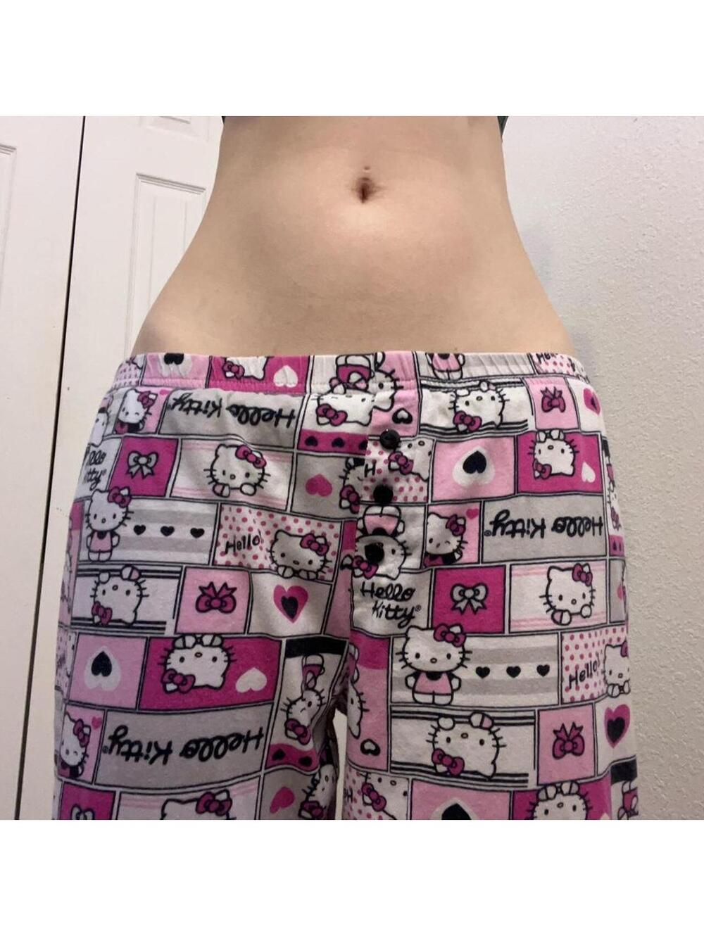 vintage hello kitty pajama pants